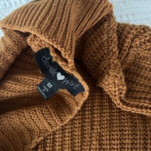 Chunky Knit Sweater in Brown